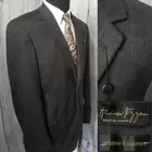 New Andrew Fezza Men's Blazer 40S Gray Sport Coat Jacket LAMBSWOOL $275 Retail