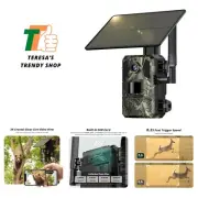 4G LTE Cellular Trail Cameras 3rd Gen with Live Streaming, Game Camera Built-...