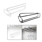 Under Cabinet Wine Glass Rack, Iron Creative Wine Glass Rack, Carbon Steel