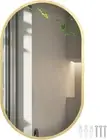 Oval Wall Mirror Large Vanity Bathroom Mirrors Makeup Shaving Home Decor Gold Me