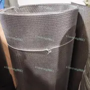 1X Metal Titanium Mesh Sheet Perforated Plate Expanded 300mm X 300mm X 1mm