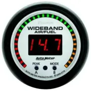 Auto Meter Phantom Air/Fuel Ratio Gauge 2-1/16" Digital Wideband AFR LAMBDA