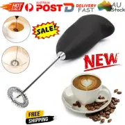 Milk Frother Without Stand Foam Maker Hand Blender for Coffee Mixer Kitchen ToLR