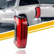 Dasbecan Left Driver Side Tail Light Assembly Rear Lamp LED Type Non Sequential