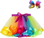 [Generic] Hairpin Set Dance Party Girls Ballet Baby Costume Toddler Skirt+Bow Kids Girls Outfits&Set Baby Girl Clothes Bundles