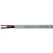 COBRA WIRE And CABLE B7G16B21100FT 16/2 Gray Bare Copper Sae 100'