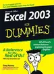 EXCEL 2003 FOR DUMMIES(R)