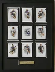 Melbourne Storm - NRL 2019 Elite - Framed Trading Cards