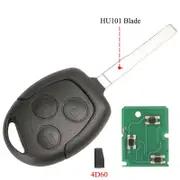3 Buttons Remote Key 315/433Mhz For Ford Focus Fiesta Fusion C-Max For Mondeo Galaxy C-Max S-Max With ID60 4D63 Chip 4D60 Chip HU101