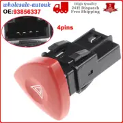 Fit VAUXHALL OPEL VIVARO NISSAN PRIMASTAR HAZARD WARNING LIGHT SWITCH BUTTON RED