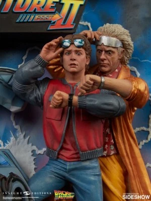 Back To The Future Sculpted Movie Poster & The Ultimate Visual History BTTF