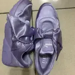 PUMA紫色蝴蝶結運動鞋