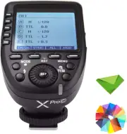 GODOX Xpro-C 1/8000S HSS TTL Wireless Flash Trigger 5 Dedicated Group Buttons 11