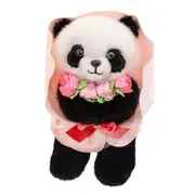 Pandas Rabbits Bear Valentine's Day Easter Plushs Toy Doll Office Desk Decor