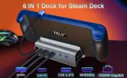 B3 BIGTHREE Docking Station 6-in-1 USB-C | 4K HDMI, Ethernet, 100W Charging Hub