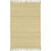 2x8 Runner Ivory Hand Tufted Jute Modern Carpet Area Rug - Approx 2' 6" x 7' 6"