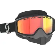 Scott Snow Goggles - Light Sensitive - Black/White - Red Chrome 285542-1007341