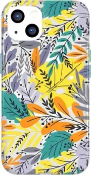 Tech21 EVO ART Floral Leaf MAGSAFE Compatible Case for iPhone 13 / iPhone 14