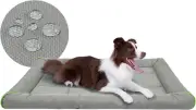 Oxford 600D Waterproof Dog Bed - 40inch Gray, for Metal Crates, All Weather