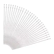 Beading Needles Fine Thin Long Straight Sewing Embroidery Thread 1.26 Inch 30Pcs