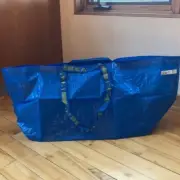 7 NEW LARGE IKEA FRAKTA REUSABLE TOTE FOR SHOPPING LAUNDRY GROCERY STORAGE BAG