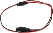 SWOOMEY Sae Extension Cable 2-pin Battery Plug 12v Sae Connector Cable for Solar Panels Diy and Automotive