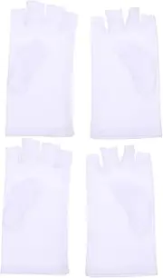 [Healvian] Unisex Outdoor Gloves Pairs of Half Finger Bike Gloves Breathable Material Touch Screen for Cycling Hiking