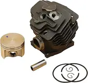 Pexorin 52mm Cylinder Piston Ring Pin Circlips Kit, for, MS382 Gas Chainsaw Engine Replacement Tool Parts Lawn Mower Cylinder Piston