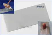 3000Grit Diamond Plate Stone Knife Blade Sharpening Whetstone Sharpen Filing Pad
