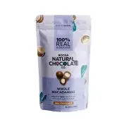 Noosa Natural Choc Co Macadamias in Premium Milk Chocolate 100g