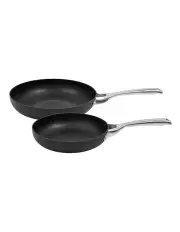 [Gourmet Kitchen] Meteore Non-Stick Frypan Set 2-Piece in Black