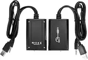 Tihebeyan USB2.0 to The 1080p HD Audio Adapter Truster for Windows XP, Win7, Office/Home Use - Black ABS ABS
