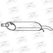Redback Mufflers Bolt-On to suit Passat 1.8L 2/98> RM - M9089