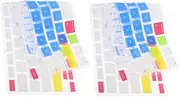MOLUCKFU 2pcs Keyboard Film Computer Keyboard Cover Boho Keyboard Cover Laptop Keyboard Covers Keyboard Dust Cover Covers for Computer Keyboards Keyboard Protective Film Keypad Cover