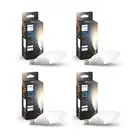 Philips Hue Smart 40W B39 Candle-Shaped LED Bulb - White Ambiance Warm-to-Coo...