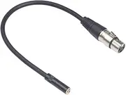 RCA/XLR Female to XLR Male XLR Headphone Cable Adapter Audio Line 30cm B