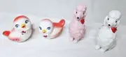 2024 Spritz Target Ceramic Valentine Birds and Poodles Glass Figurine