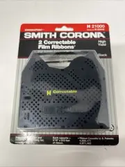Vintage Smith Corona Correctable Film Ribbons Series H 21000 H 63446 2pk In Box