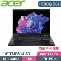 在飛比找PChome24h購物優惠-Acer 宏碁 TravelMate P6 TMP614-5