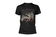 Led Zeppelin Unisex Adult US 1975 Tour Flag T-Shirt (Black) - UTPH1970