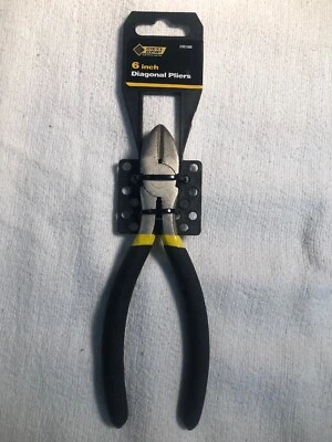 Steel Grip 6 in. Carbon Steel Diagonal Pliers Black/Yellow 1 pk NEW