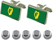 [Select Gifts] Shirt Dress Studs Leinster Flag Cufflinks