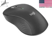 Logitech Advanced Wireless Mouse 2 For Large Size Hands Bluetooth USB 1x AA Batt