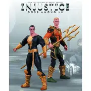 DC Collectibles Injustice Aquaman vs. Black Adam Action Figure, 2-Pack