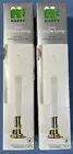 H For Happy Electric Candle Lamp Auto Sensor ON Dusk OFF Dawn Set Of 2. **NEW**