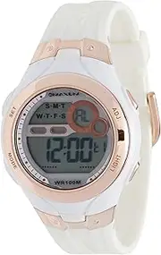 [Maxum] Women's Digital Watch, Digital digital Display and PU Strap, X1411L2