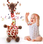 Dancing giraffe, giraffe toy, giraffe toys for children that repeat your words, dancing giraffe plush for babies talking and repeating home decoration