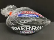 AFL PREMIERSHIP SEASON SHERRIN GAME BALL BLACK AUSTRALIAN MADE LEATHER FOOTBALL
