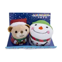 在飛比找蝦皮商城優惠-台灣興隆毛巾 聖誕組曲-圓雪人&聖誕熊 毛巾 造型毛巾 聖誕
