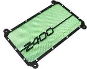 Motorcycle Accessories Radiator Grille Guard Cover Protector Compatible with Ninja400 Ninja 400 Z400 Z 400 2018 2019 2020 2021 (Size : Z400 Green)